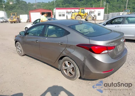 2014 Hyundai Elantra Se/Sport/Limited from USA, damaged, VIN 5NPDH4AE5EH466867